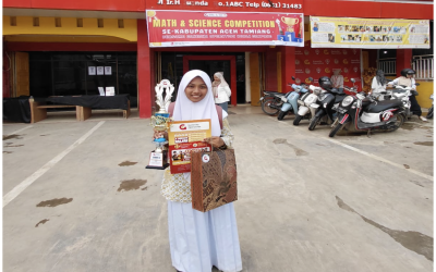 Prestasi Gemilang! Khalda Salsabila, Siswi MTsN 1 Aceh Tamiang Raih Juara 3 Math and Science Competition Se-Kabupaten